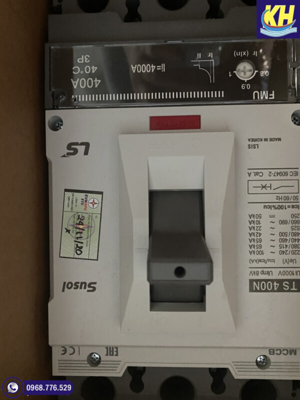 APTOMAT LS LOẠI 3 PHA ABS203G 125A CHÍNH HÃNG